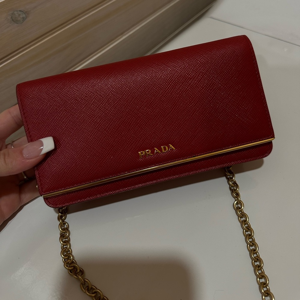 Prada Mini Cross Body Purse- Bag
